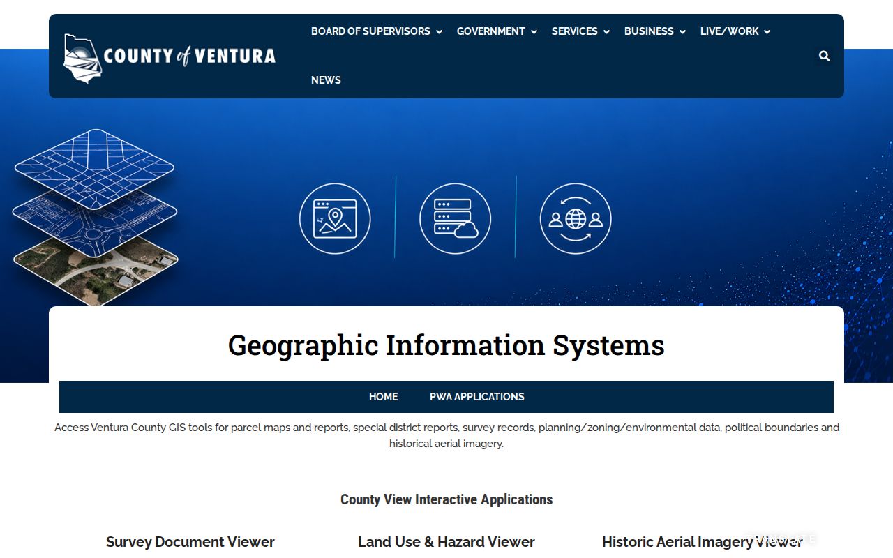 Oxnard people search Ventura County View GIS tools